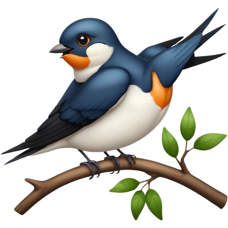 Swallow emoji
