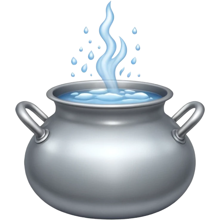 The pot is hissing  emoji
