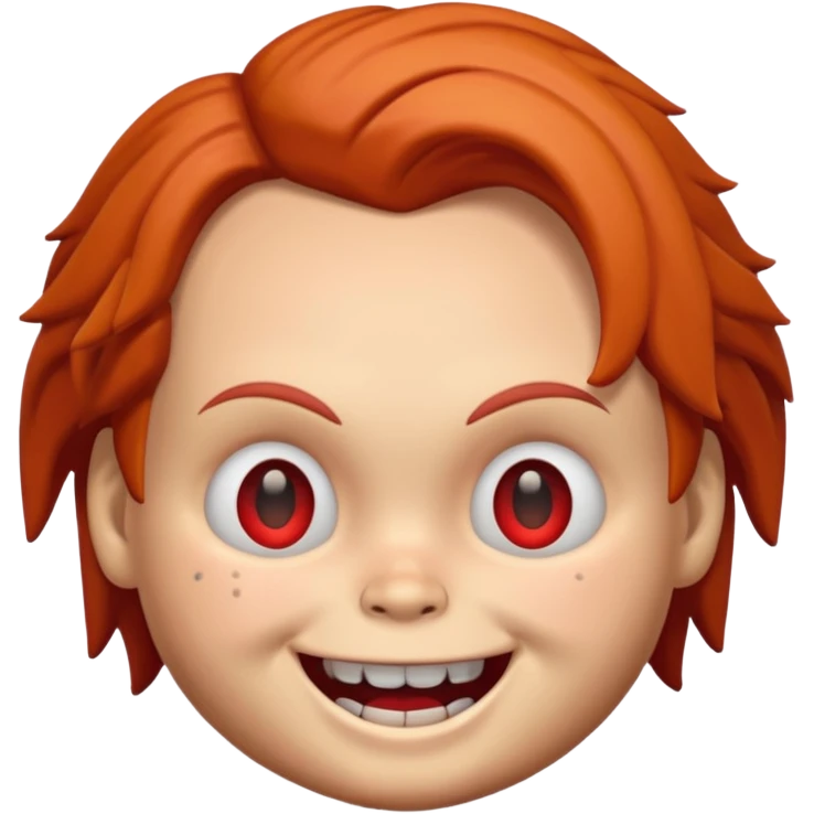 Un emojin de chuky emoji