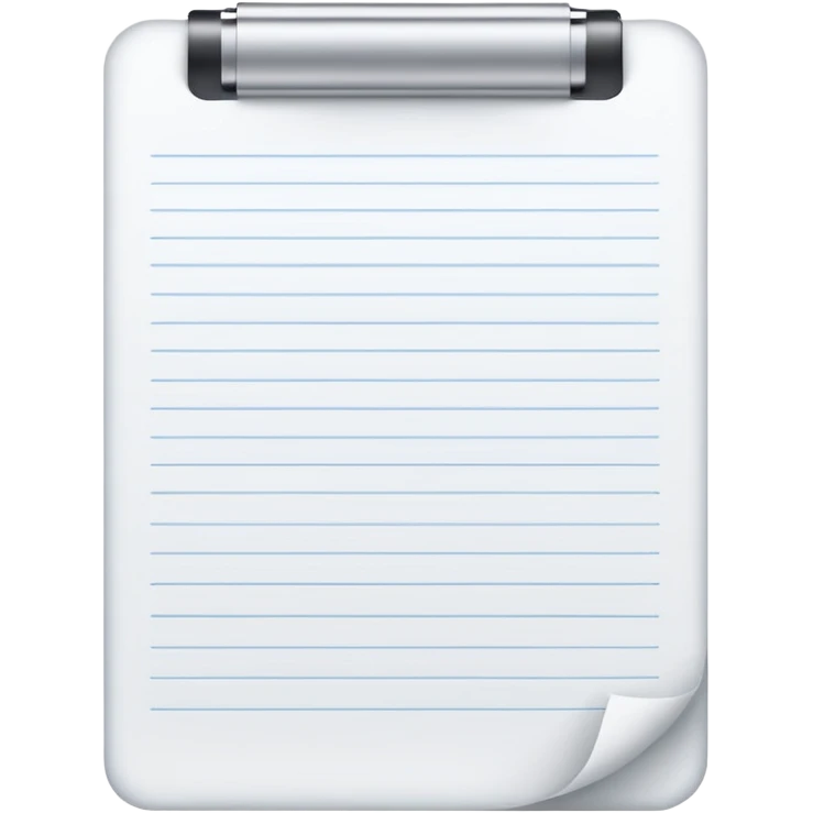 blank list emoji