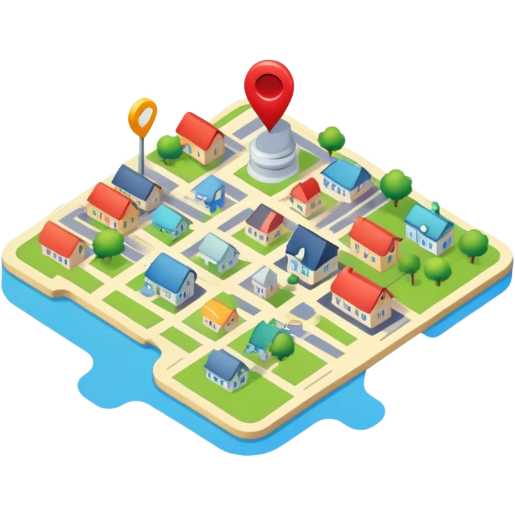 Address map emoji