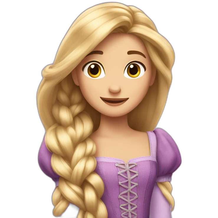 Rapunzel emoji
