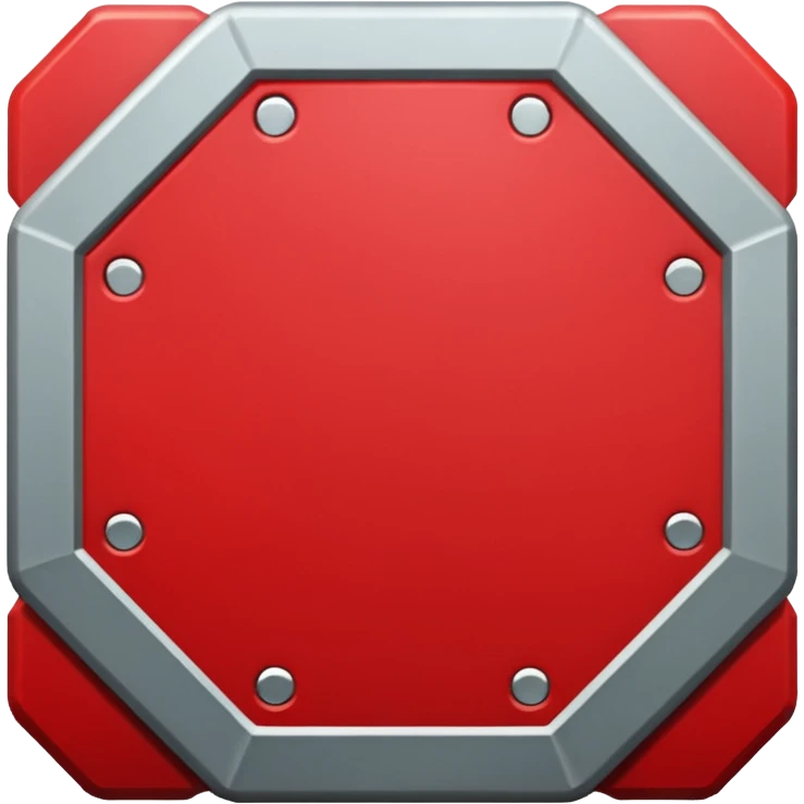 stop sign emoji
