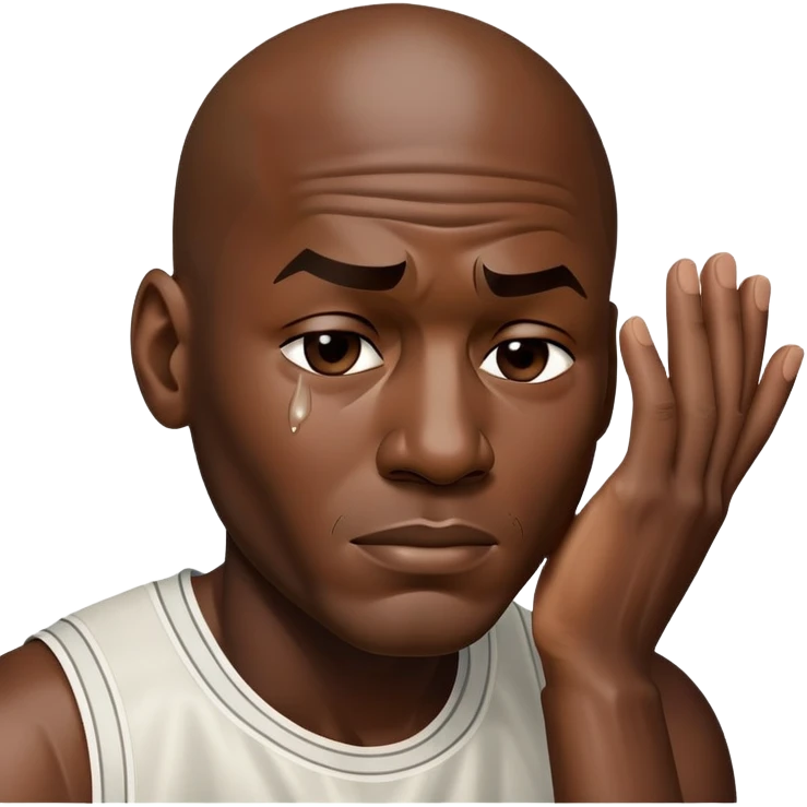crying jordan emoji