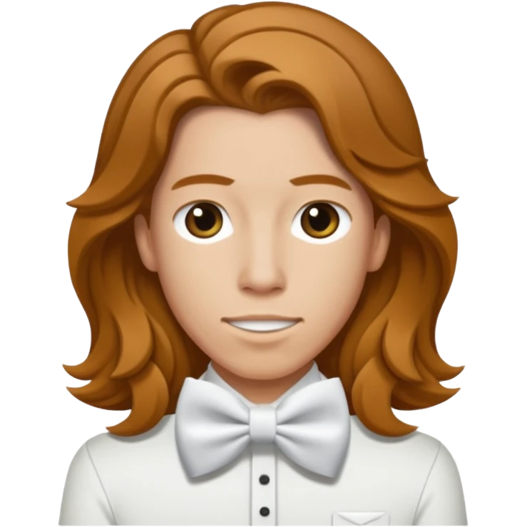 Шонwhite bow emoji