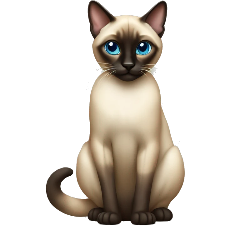 Siamese cat emoji