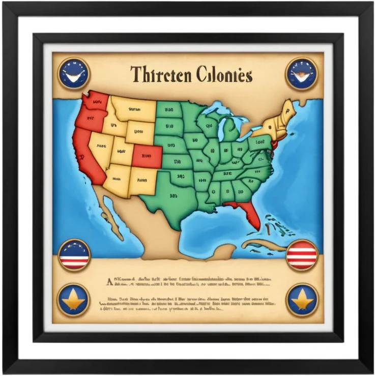 13 colonies emoji