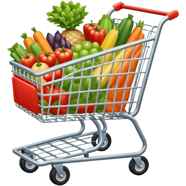 Supermarket cart

 emoji