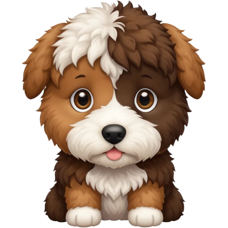 mini bernadoodle emoji