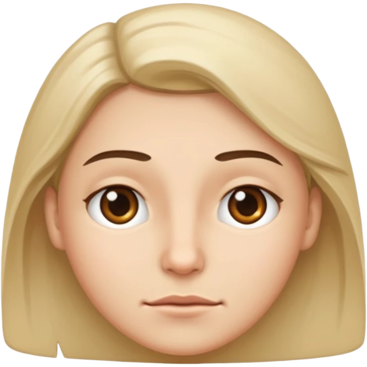 Normal face emoji