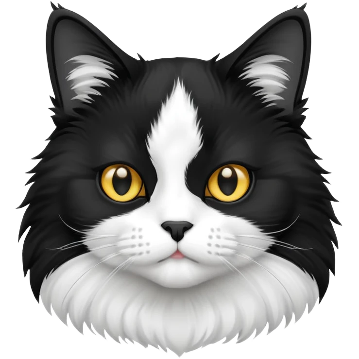 tuxedo cat emoji
