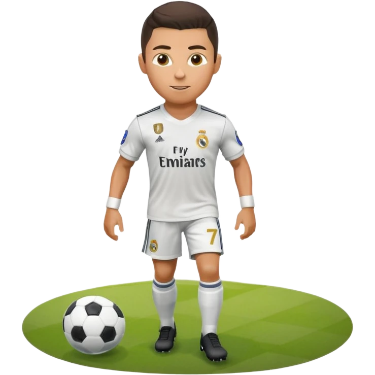 Cr7 en el real Madrid emoji