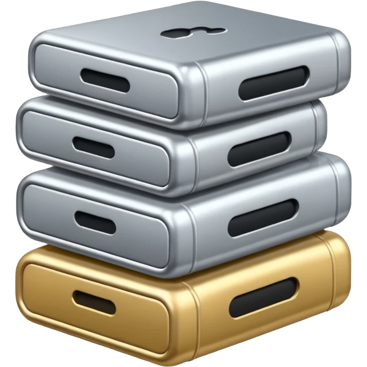 Stacked text emoji