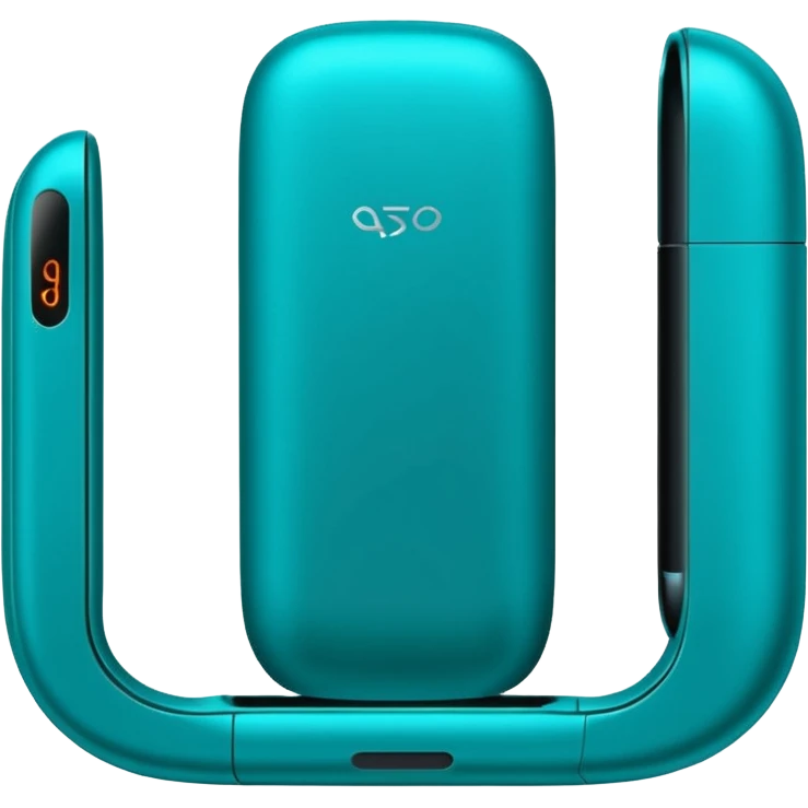 Make a terra turquoise IQOS emoji emoji