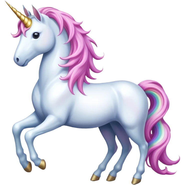 Full body Realistic Unicorn  emoji