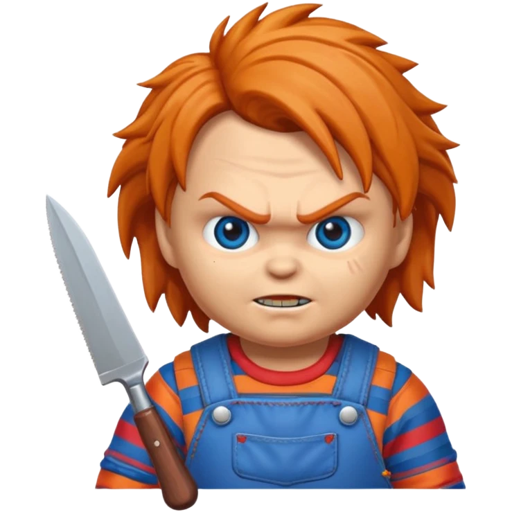 Un emojin de chuky emoji