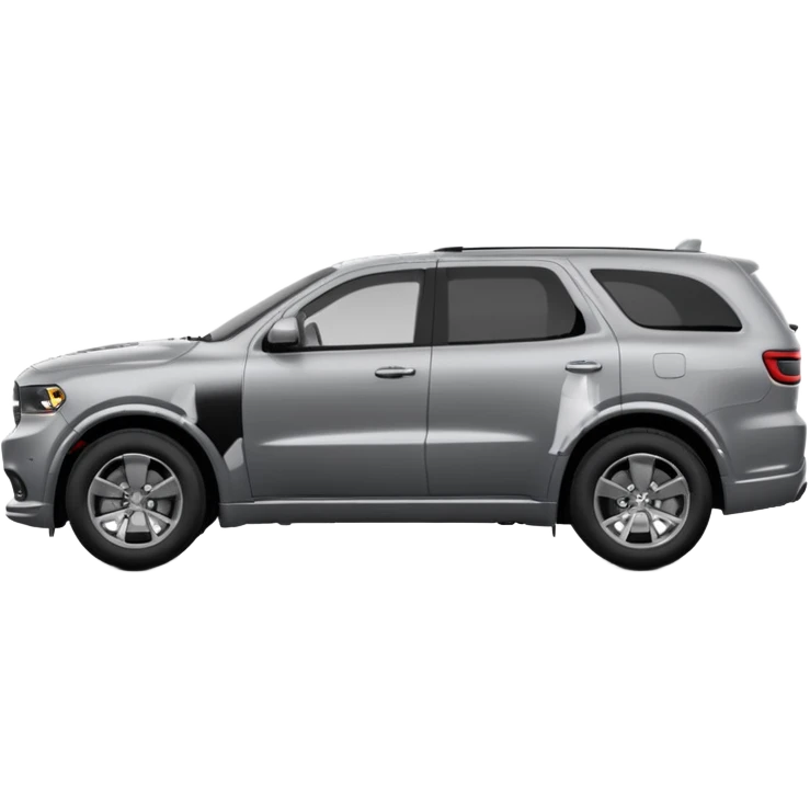 2023 Grey dodge Durango from side view emoji