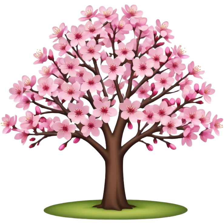 Cherry blossom tree emoji
