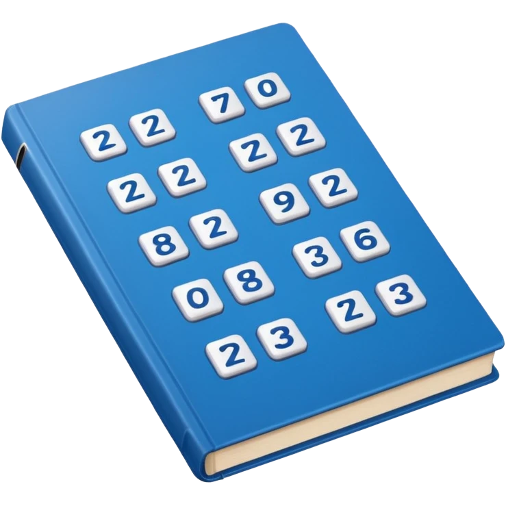 math book emoji