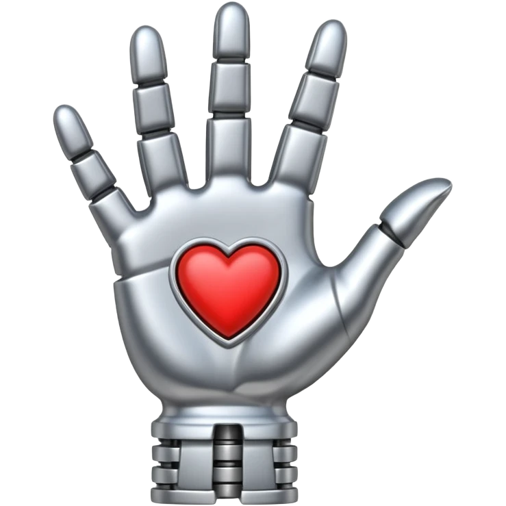 metal hand in I love you emoji