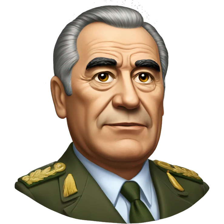 Brezhnev realistic emoji