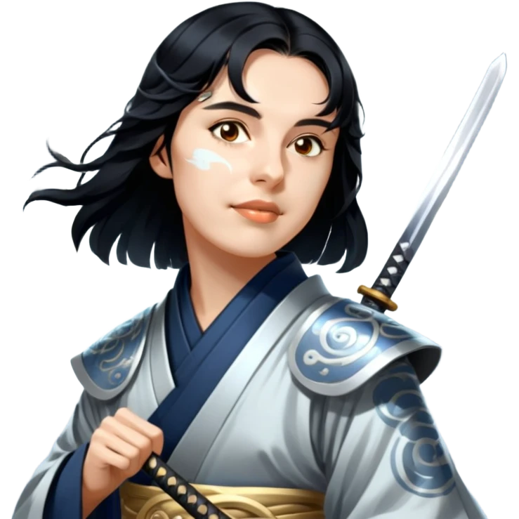 Moonlit Samurai emoji