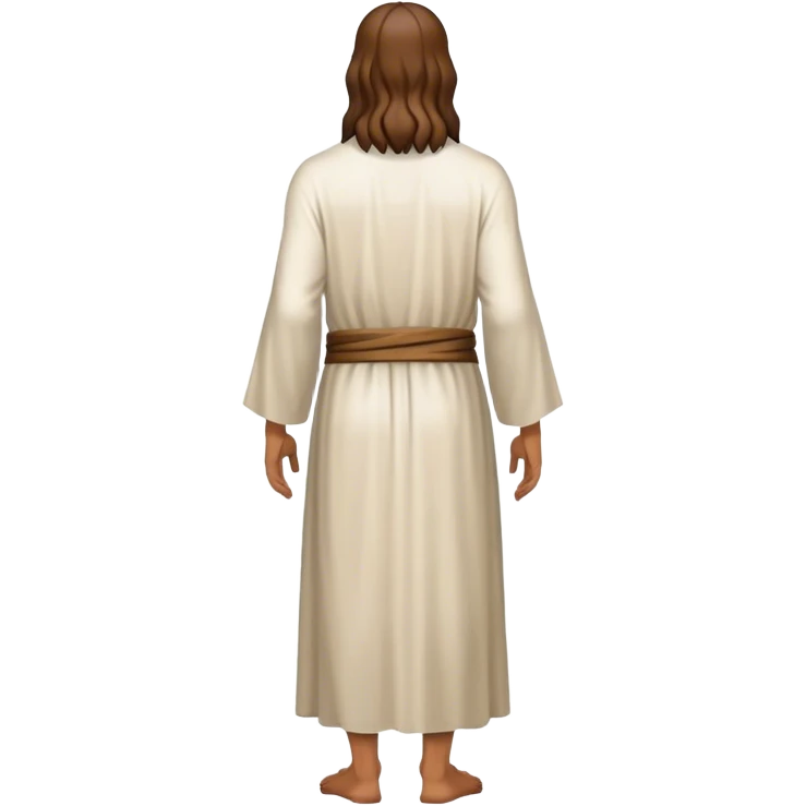 jesus christ back view fullbody emoji