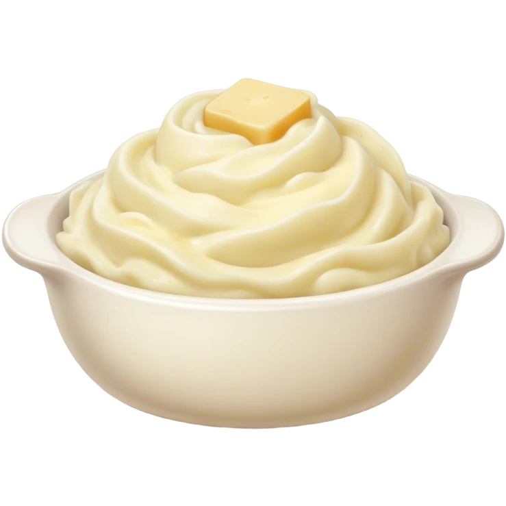 mashed potatoes emoji