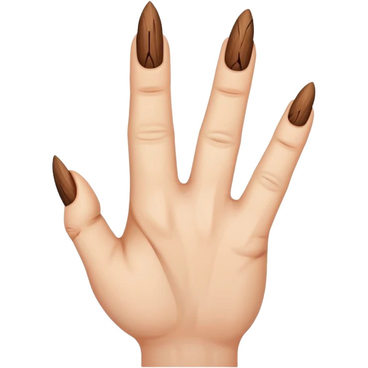 a splinter in finger emoji