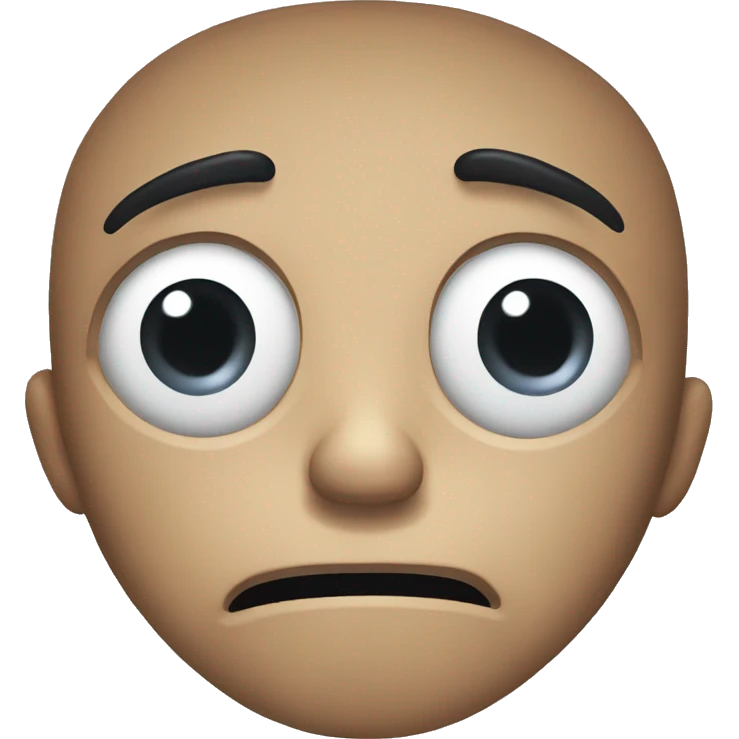 face with a tired horror on it emoji