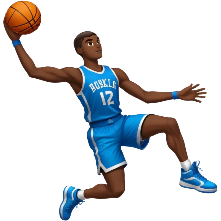Basketball dunk  emoji