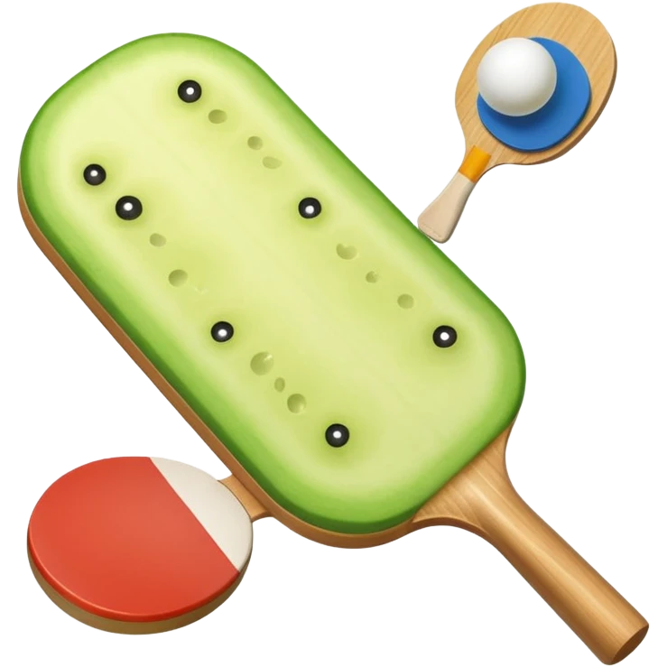 🥒+🏓 emoji