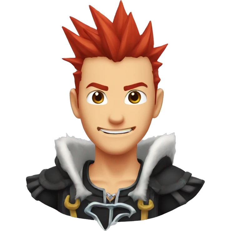 kingdom hearts Axel emoji