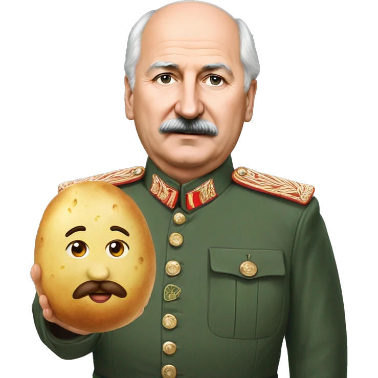 lukashenko and potato emoji