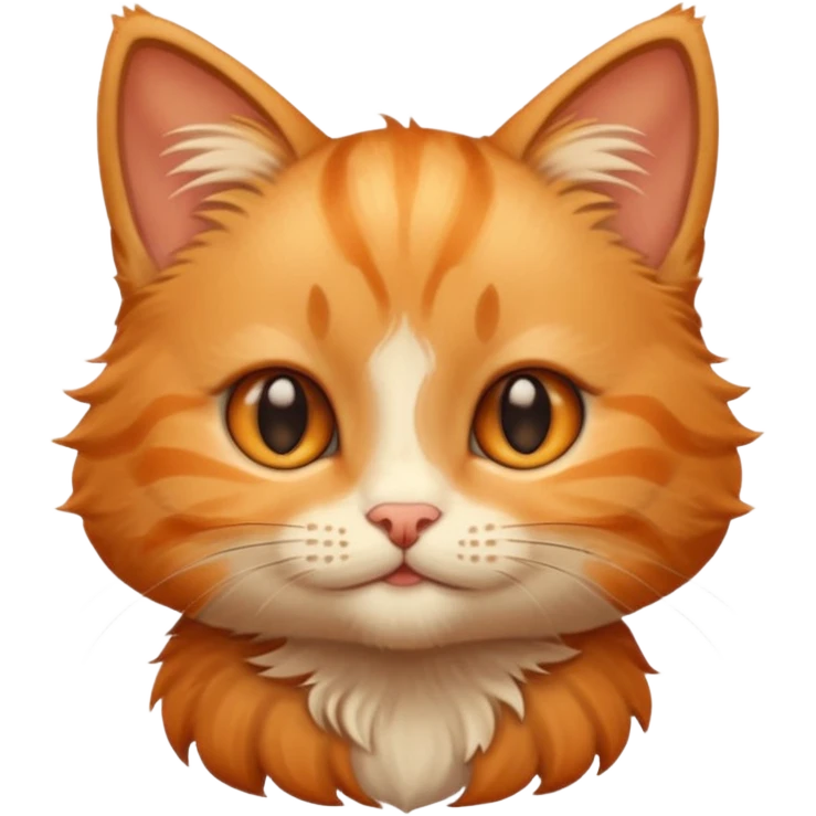 Baby cute cat that smile emoji