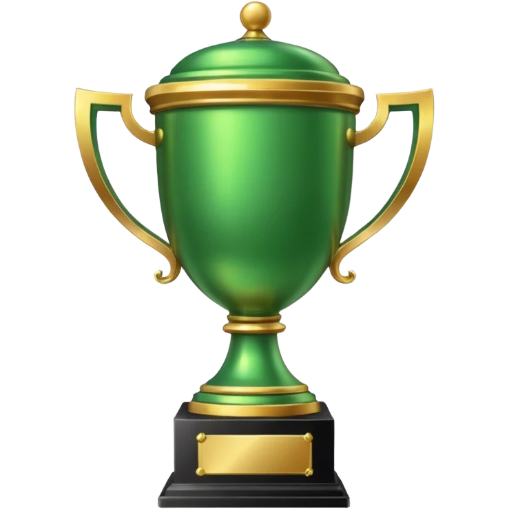 green trophy  emoji