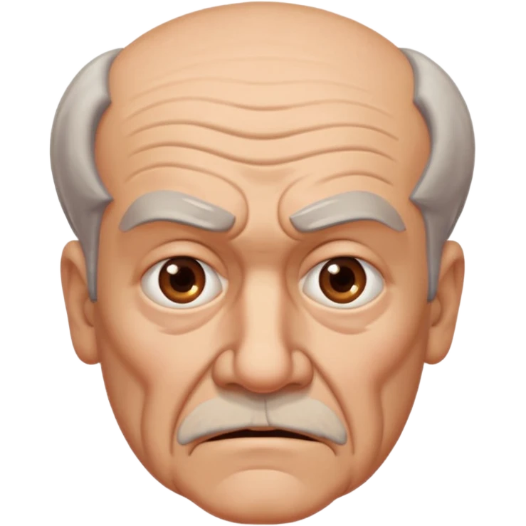 confused old man emoji