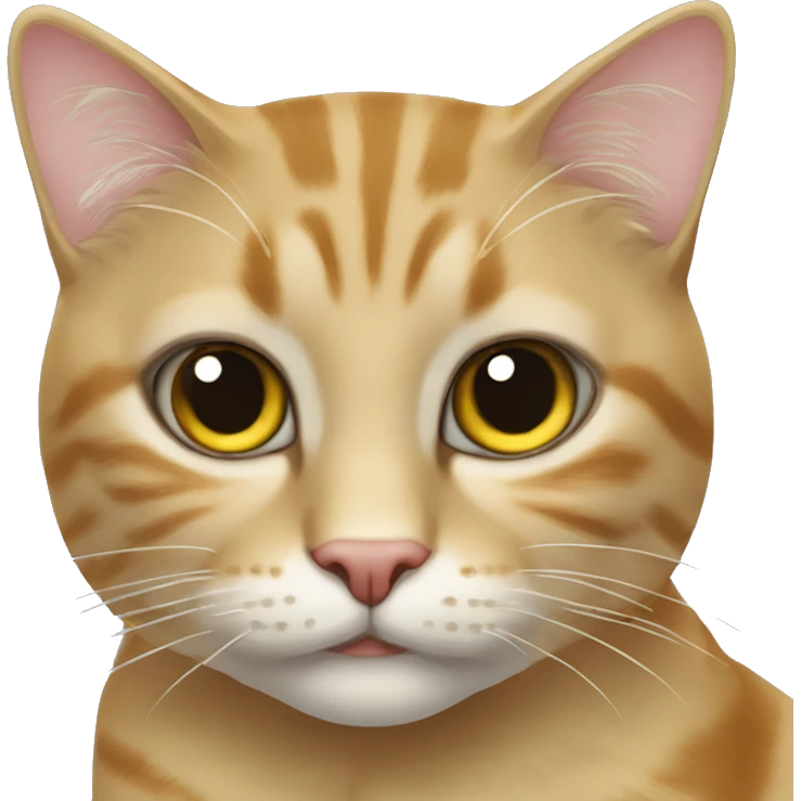 gatto con posate nelle zampe emoji