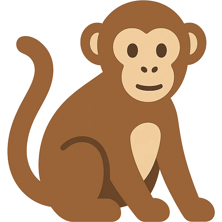 Monkey emoji