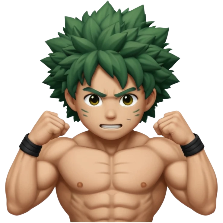 Deku natural smash emoji
