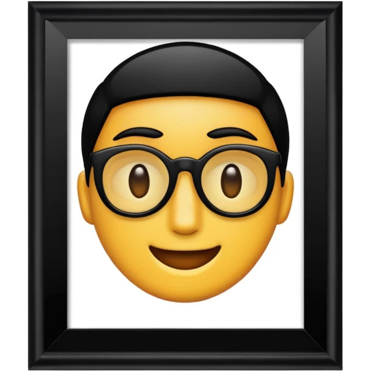 cool art in frame emoji