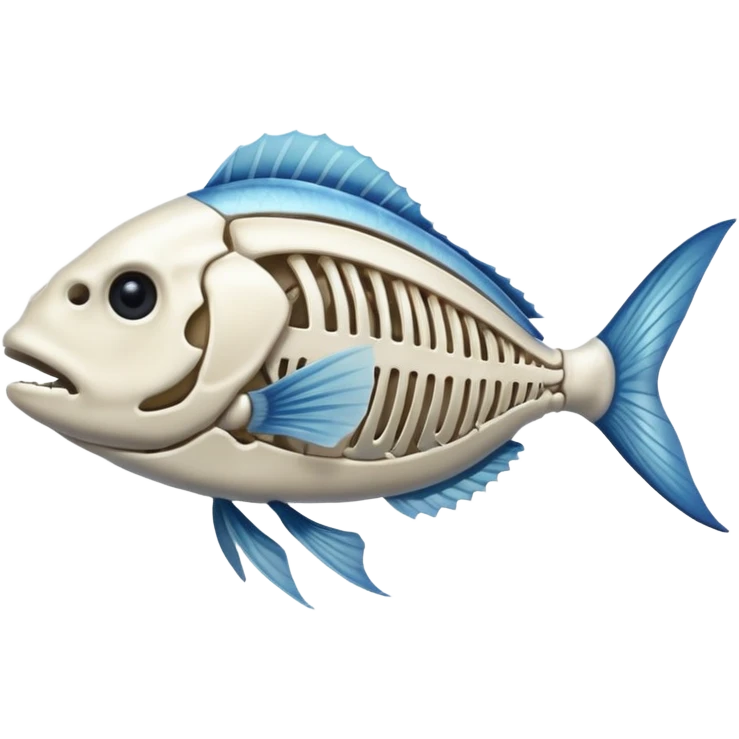 Skeleton Fish emoji