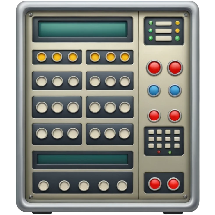 Early mainframe computer emoji