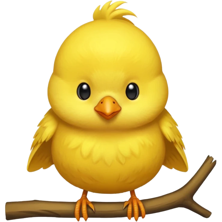 yellow bird emoji