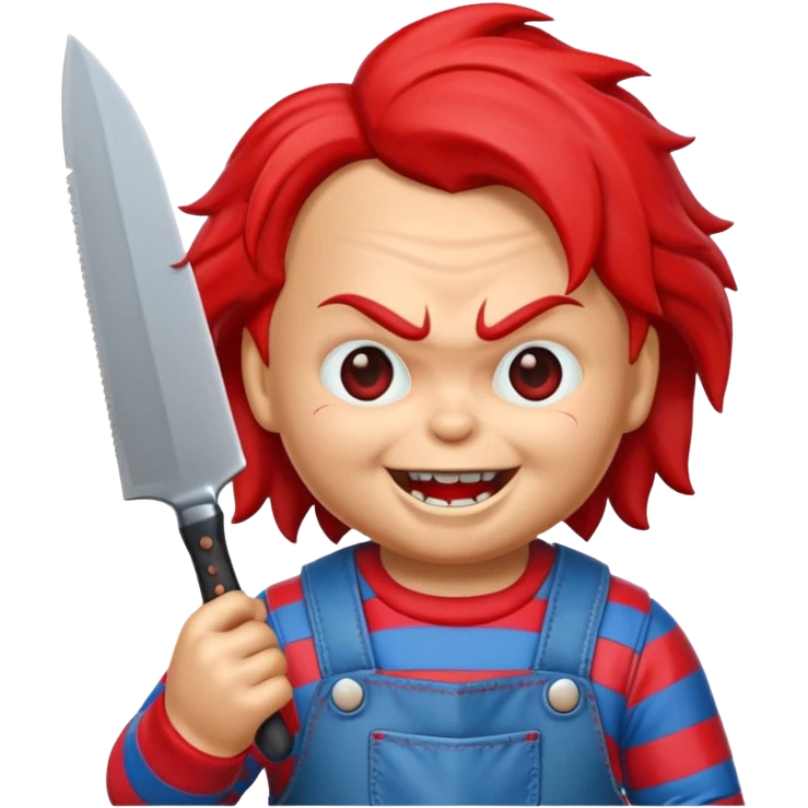 Un emojin de chuky emoji