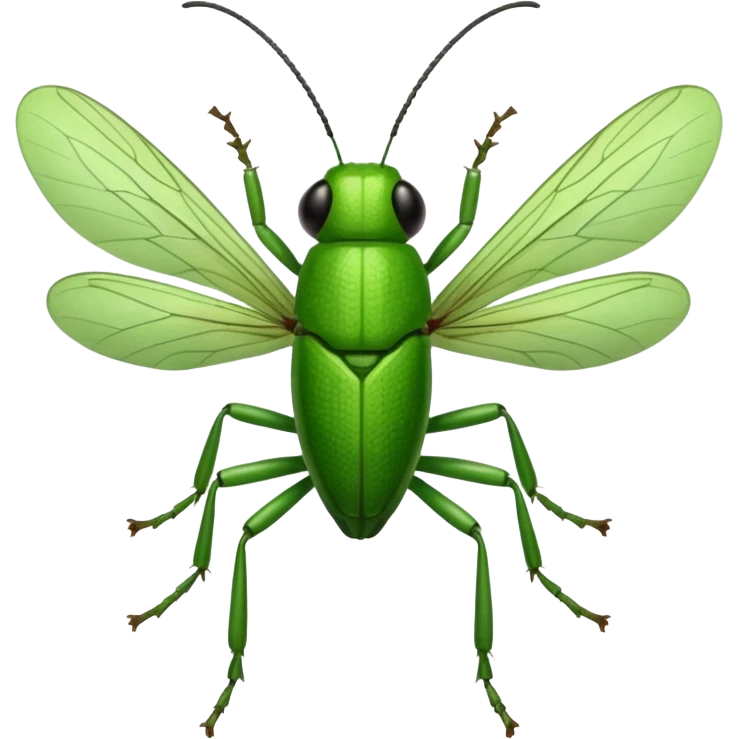 cricket, full body emoji