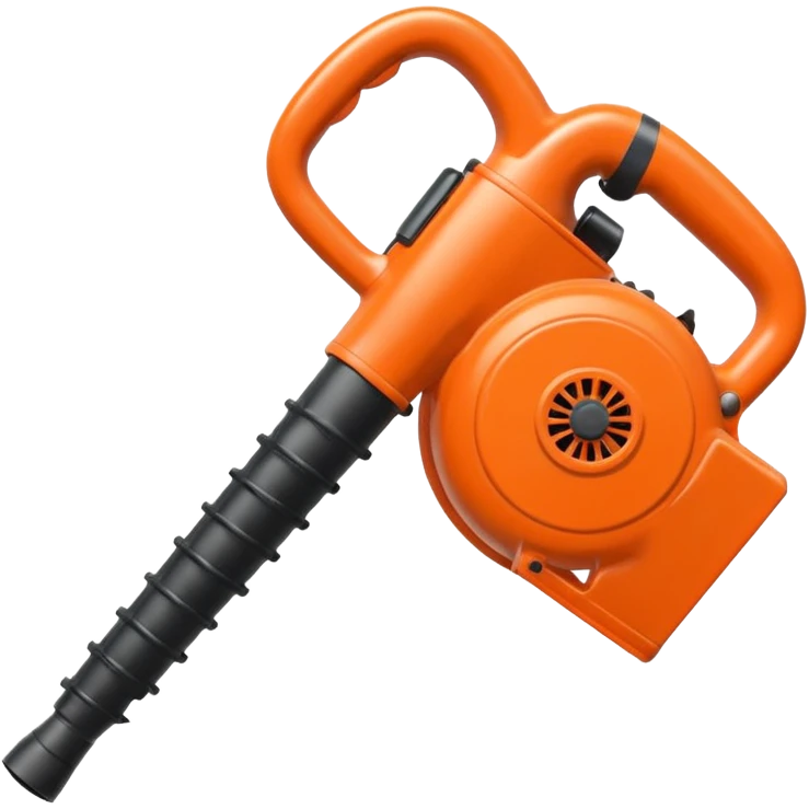 leaf blower emoji
