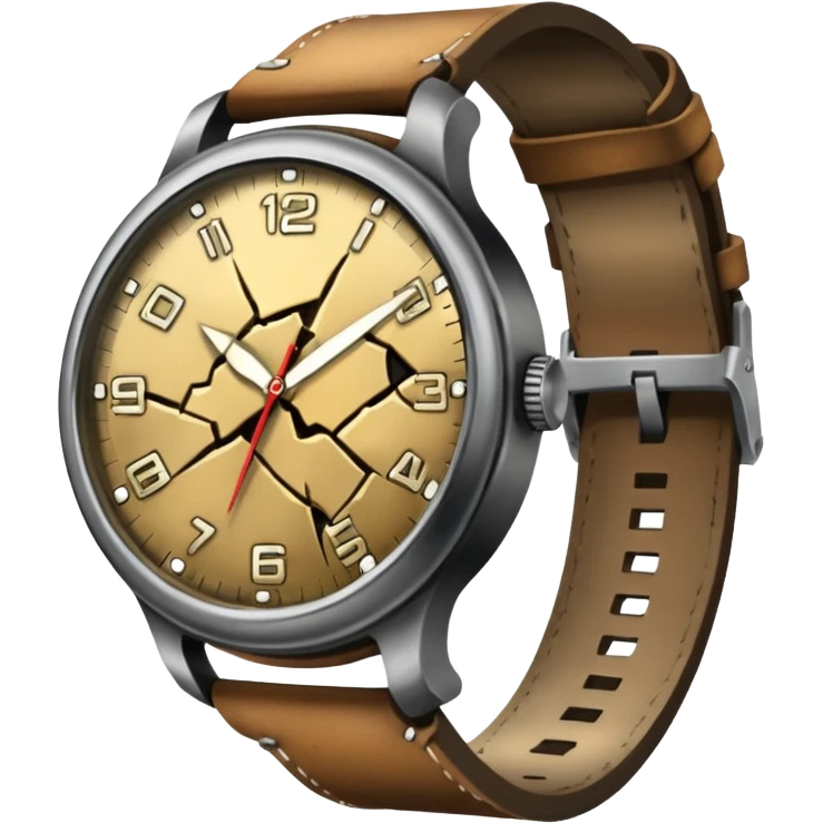 Broken wrist watch  emoji
