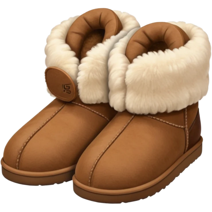 UGG chaussons  emoji
