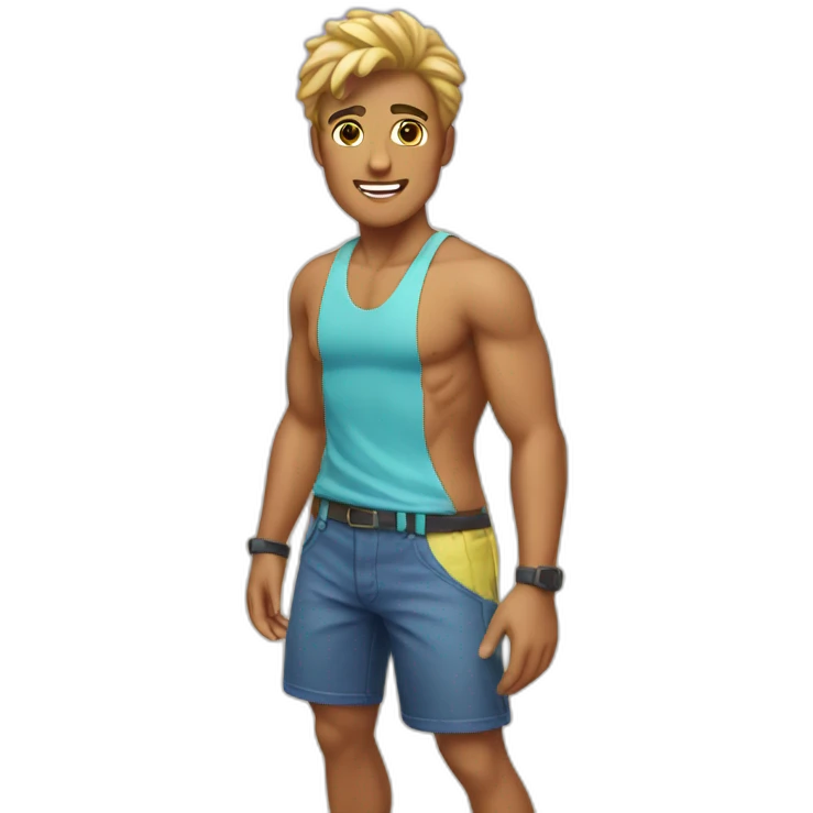 beach ken emoji